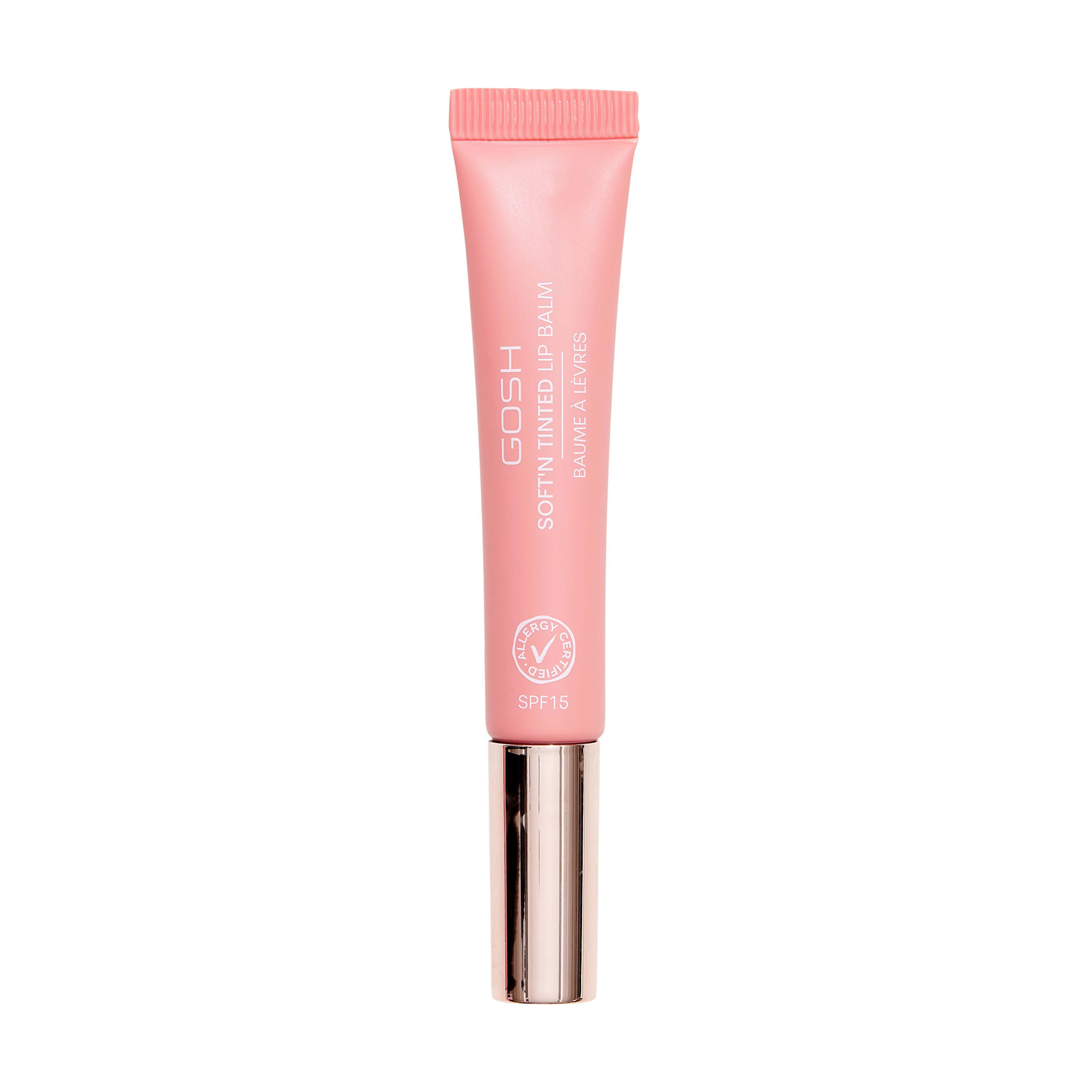 Тонувальний бальзам для губ GOSH Soft'n Tinted Lip Balm SPF 15, 001 Nude, 8 мл